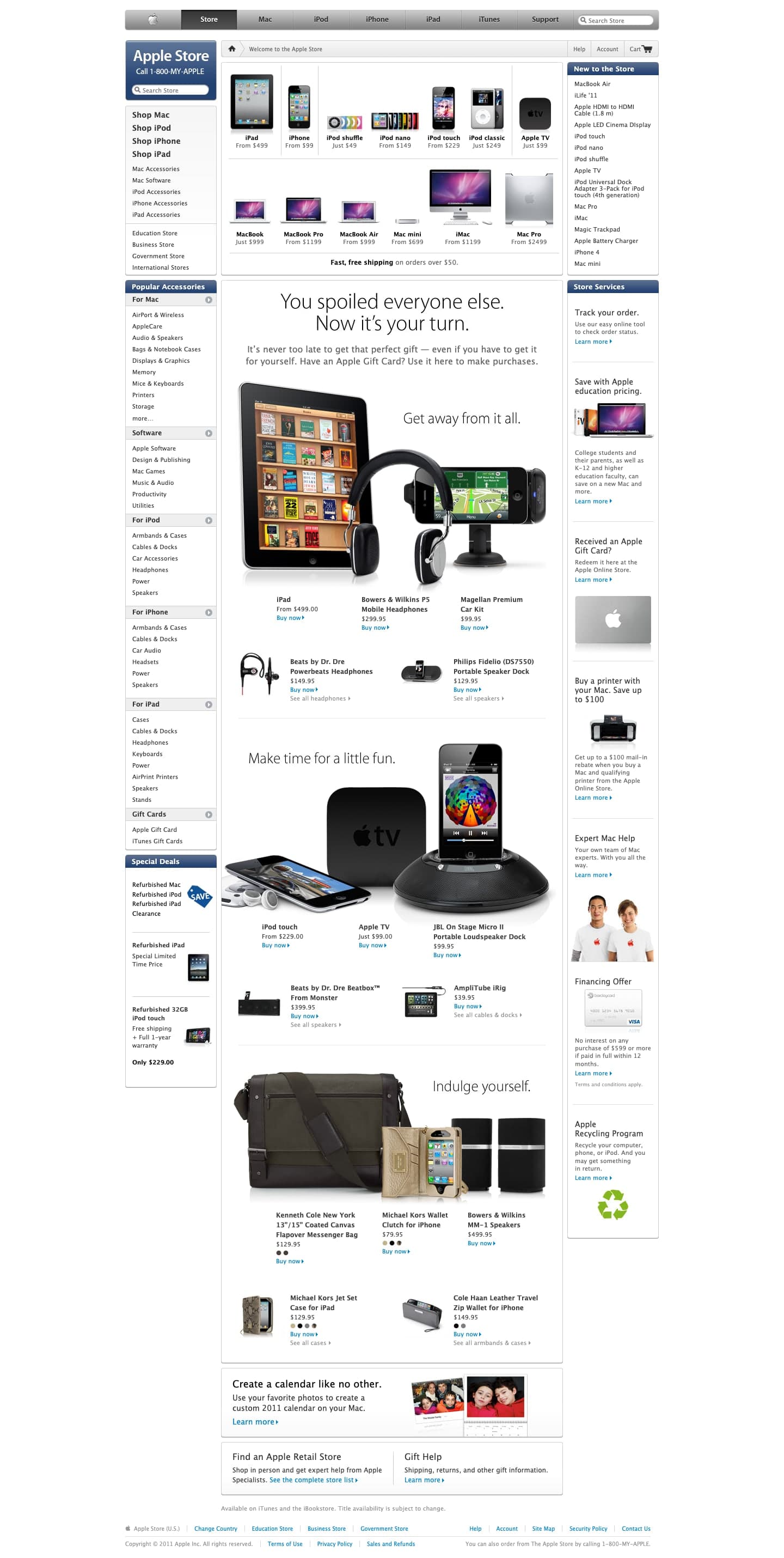 Apple Store, 2011.01