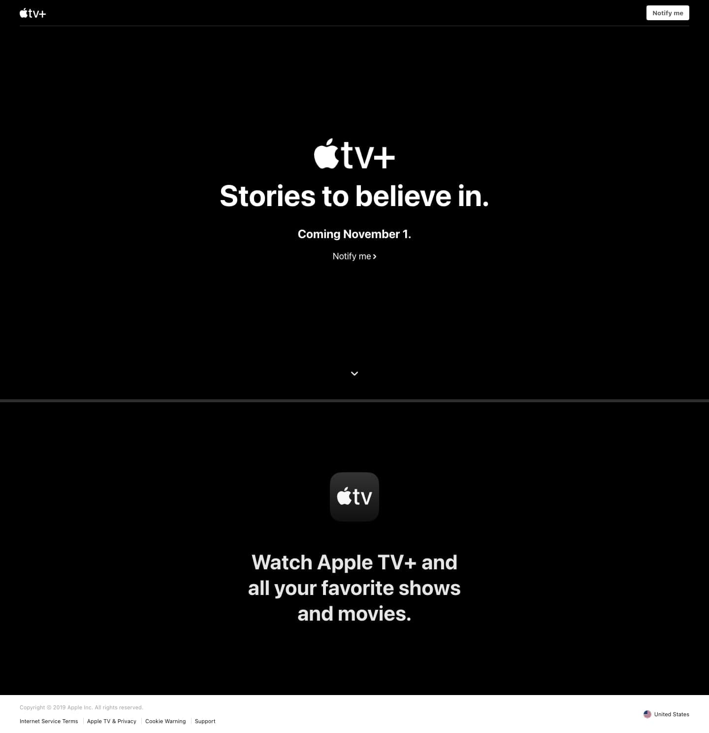 Apple TV, 2019.09