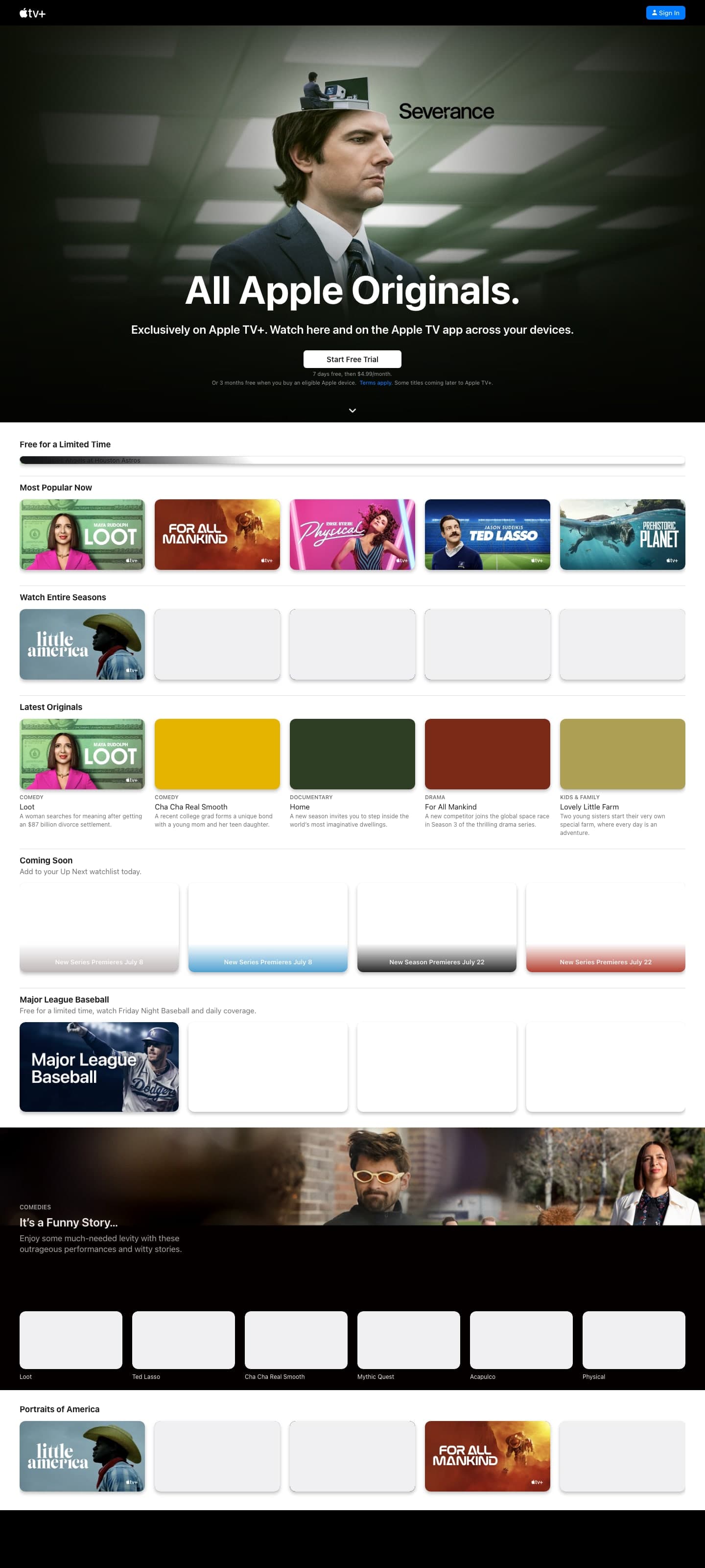 Apple TV, 2022.07