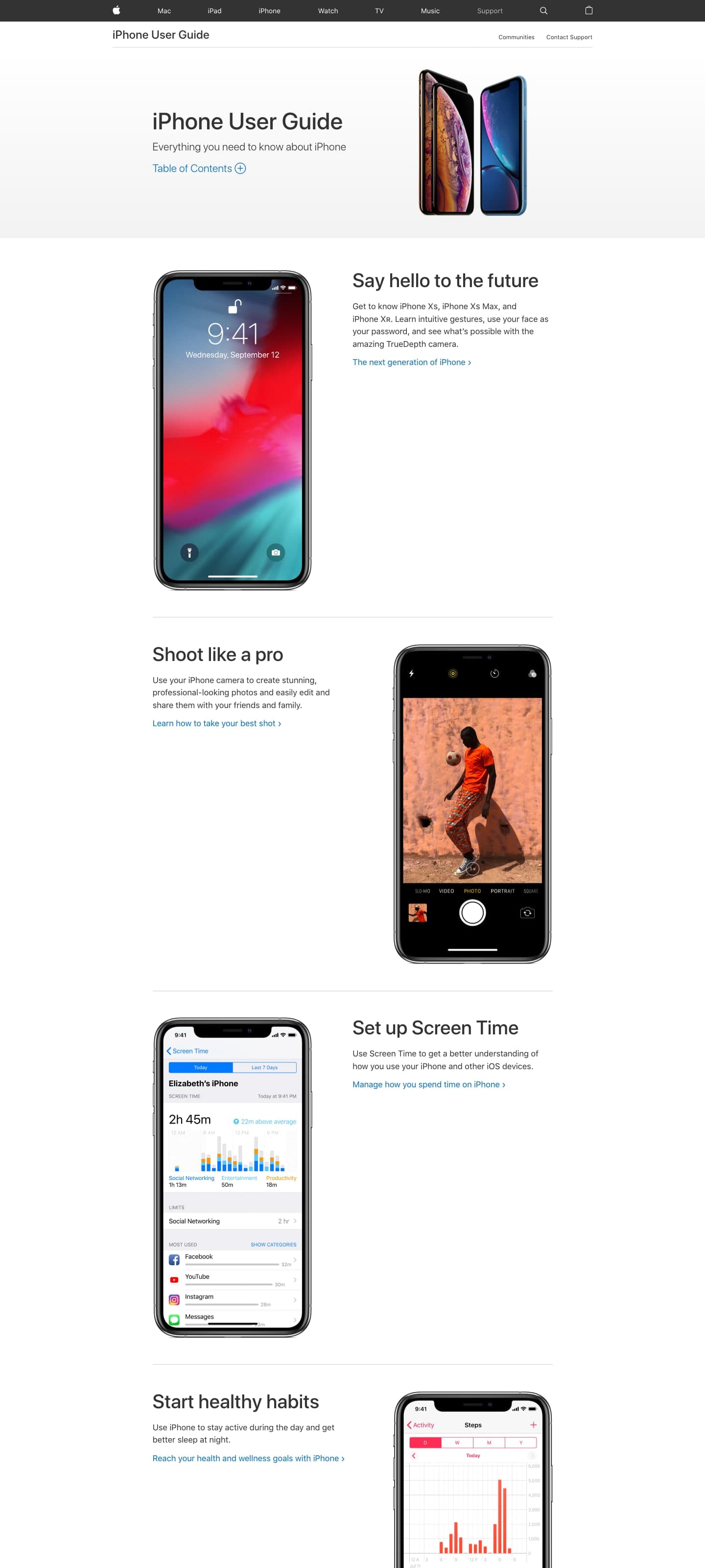 iPhone User Guide, 2019.02