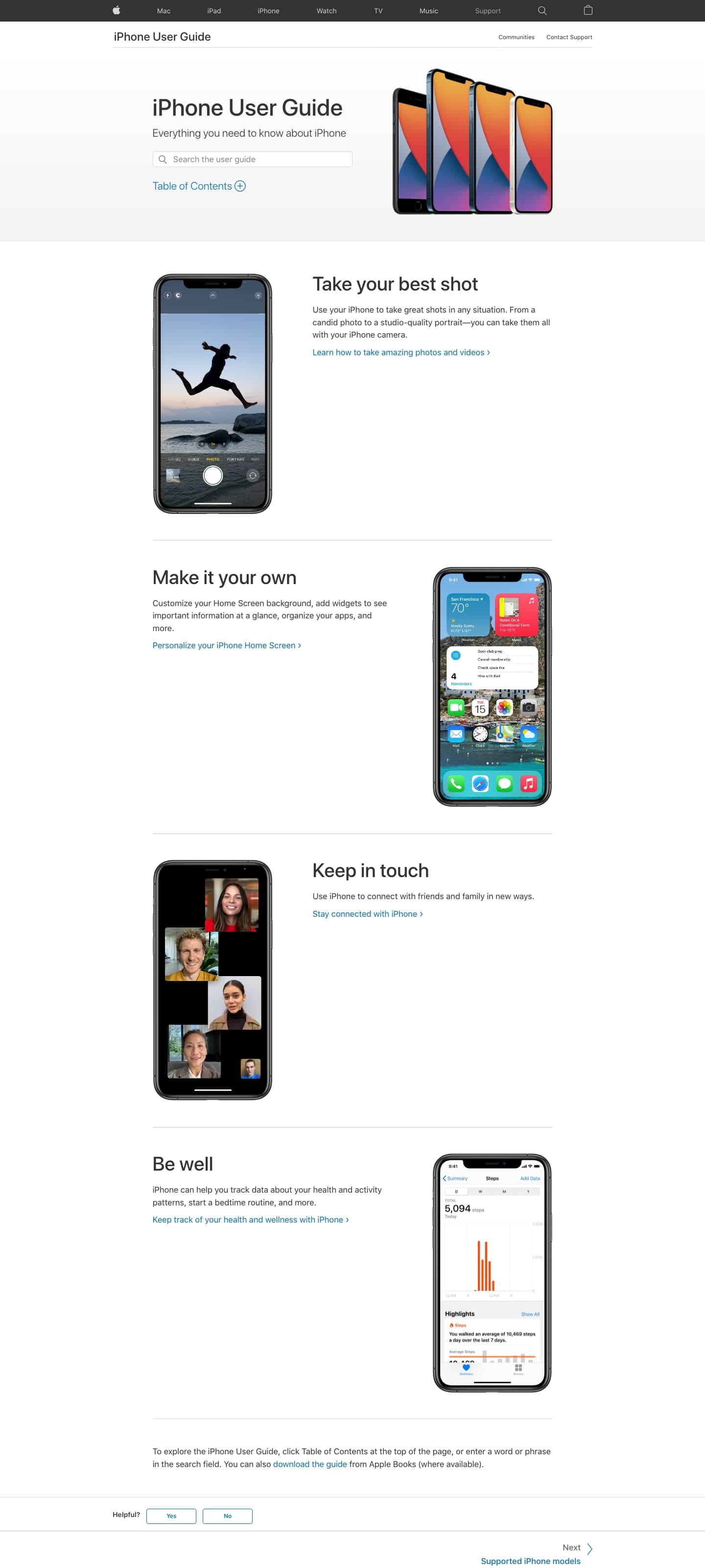 iPhone User Guide, 2021.01