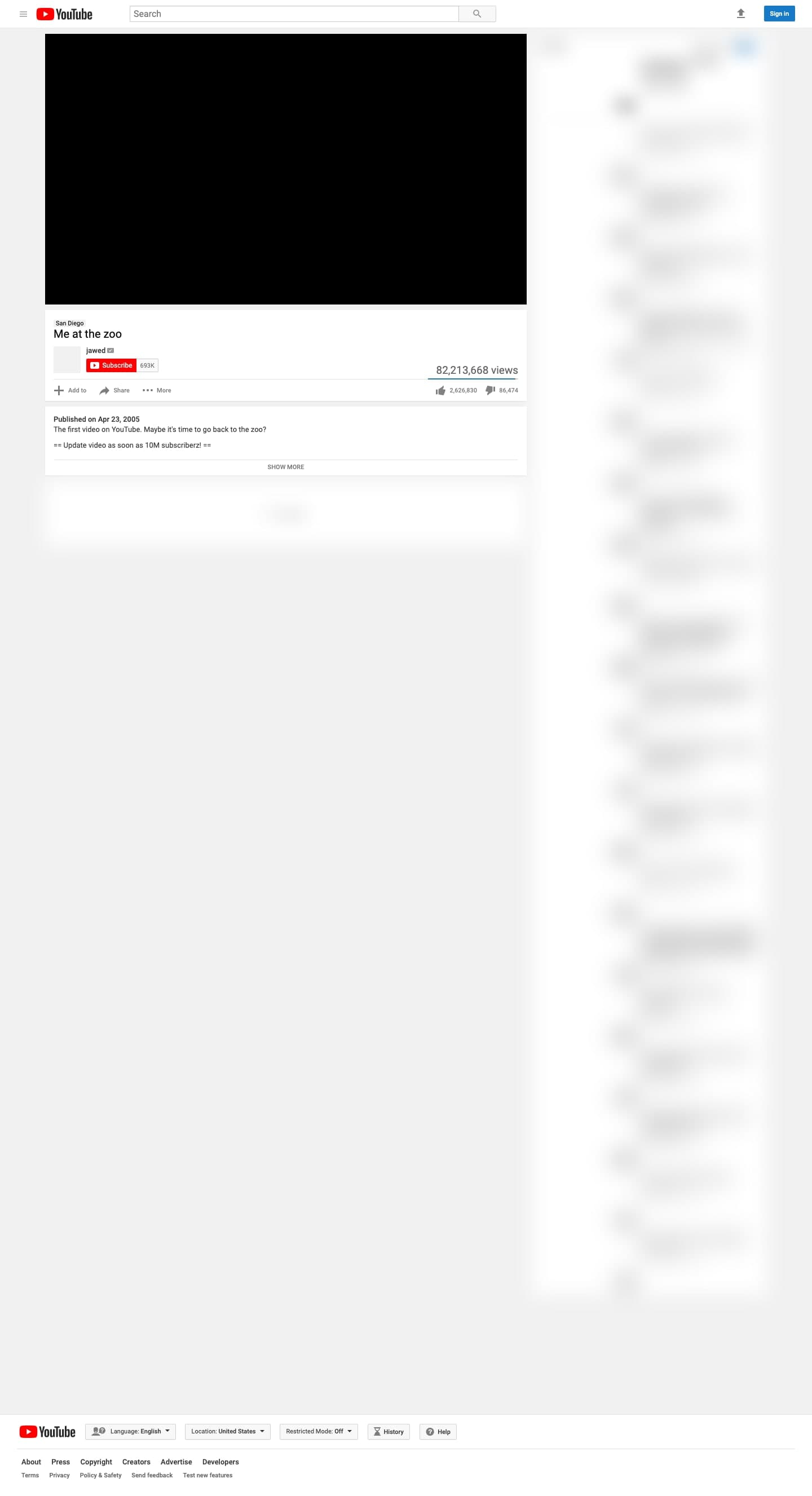 YouTube, 2020.01